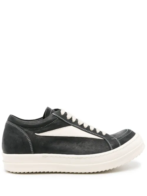 Baskets Luxor en cuir à logo embossé - Rick Owens DRKSHDW - Modalova