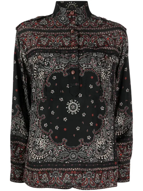 Blouse Utility à imprimé cachemire - ZIMMERMANN - Modalova