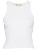 Michael Michael Kors ribbed tank top - White