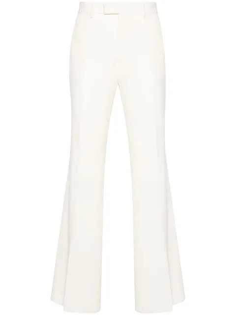 Off-White flared wool trousers
