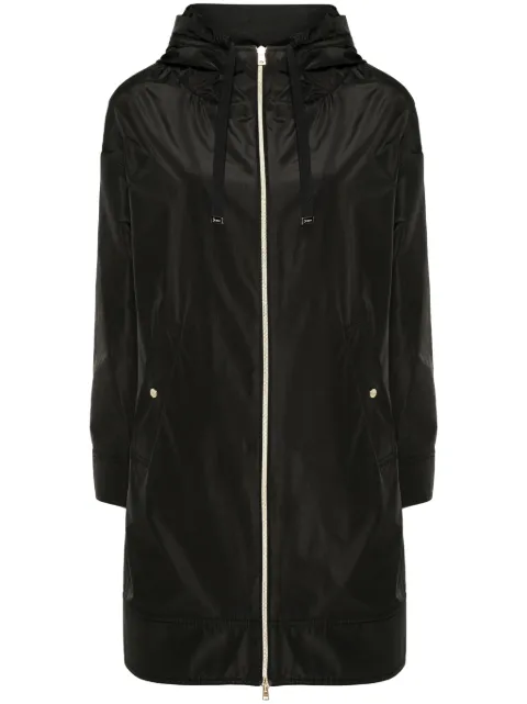 Herno zip-up hooded coat