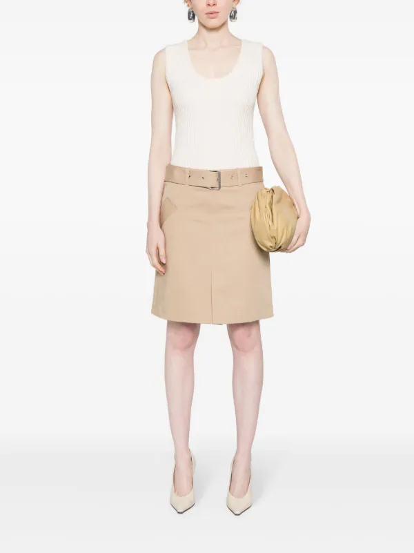 TOTEME リブニット トップ | ニュートラル | FARFETCH JP