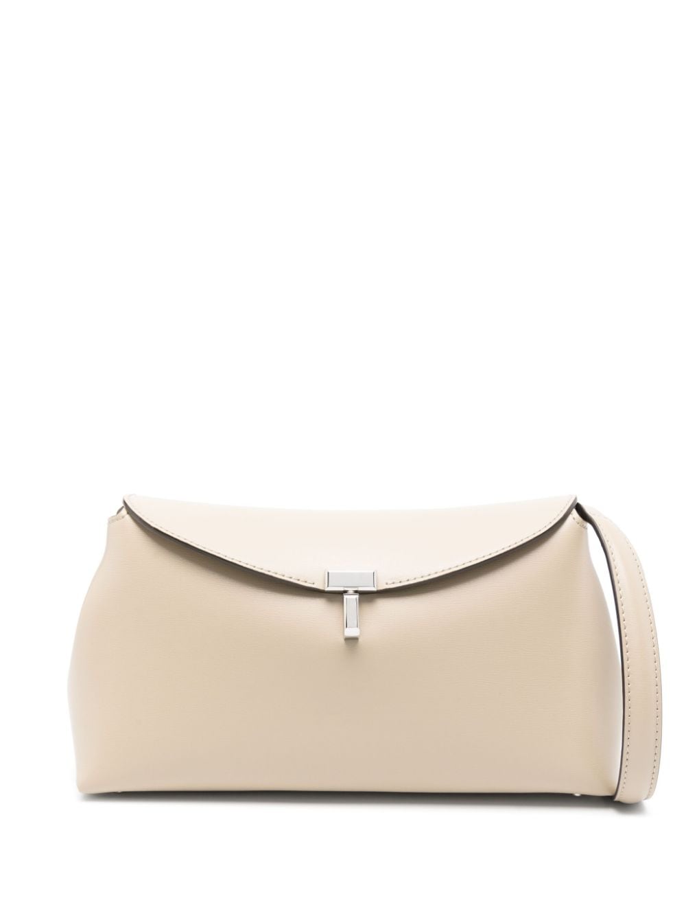 Shop Totême T-lock Cross Body In Neutrals