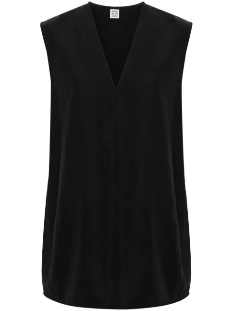 TOTEME top largo con cuello en V