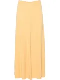 TOTEME high-waisted midi skirt - Yellow