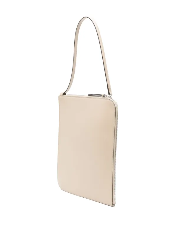 【TOTEME】Slim Tote Bag Smooth Leather Gold l Toteme Slim Tote Bag – LOZURI®