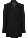 TOTEME double-breasted blazer - Black