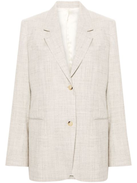 TOTEME single-breasted twill blazer