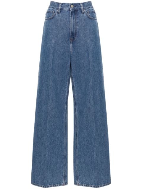 TOTEME high-rise wide-leg jeans 
