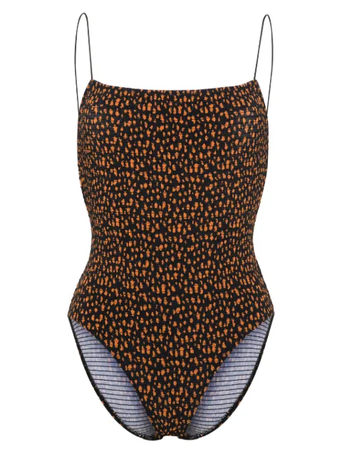 TOTEME smocked one-piece swimsuit