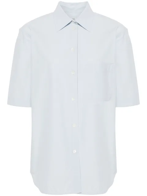 TOTEME camisa de popelina manga corta