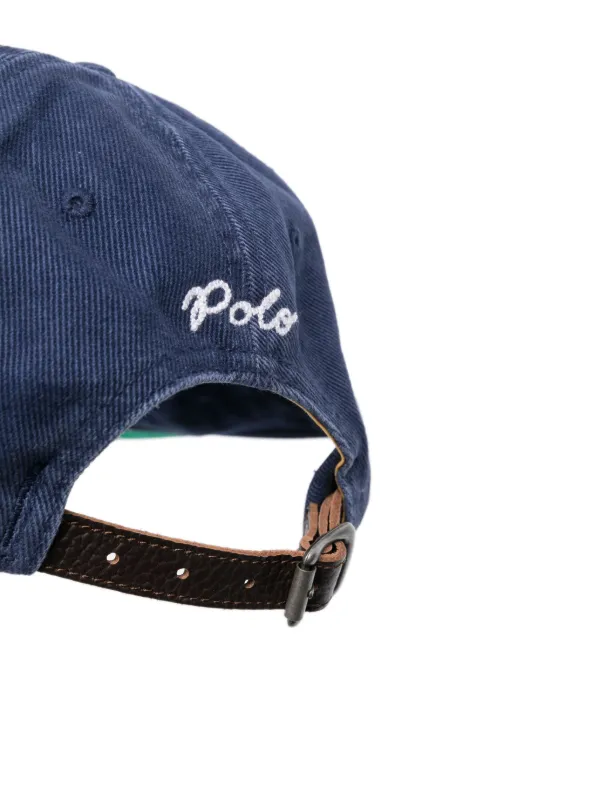 Polo Ralph Lauren ロゴ キャップ | ブルー | FARFETCH JP