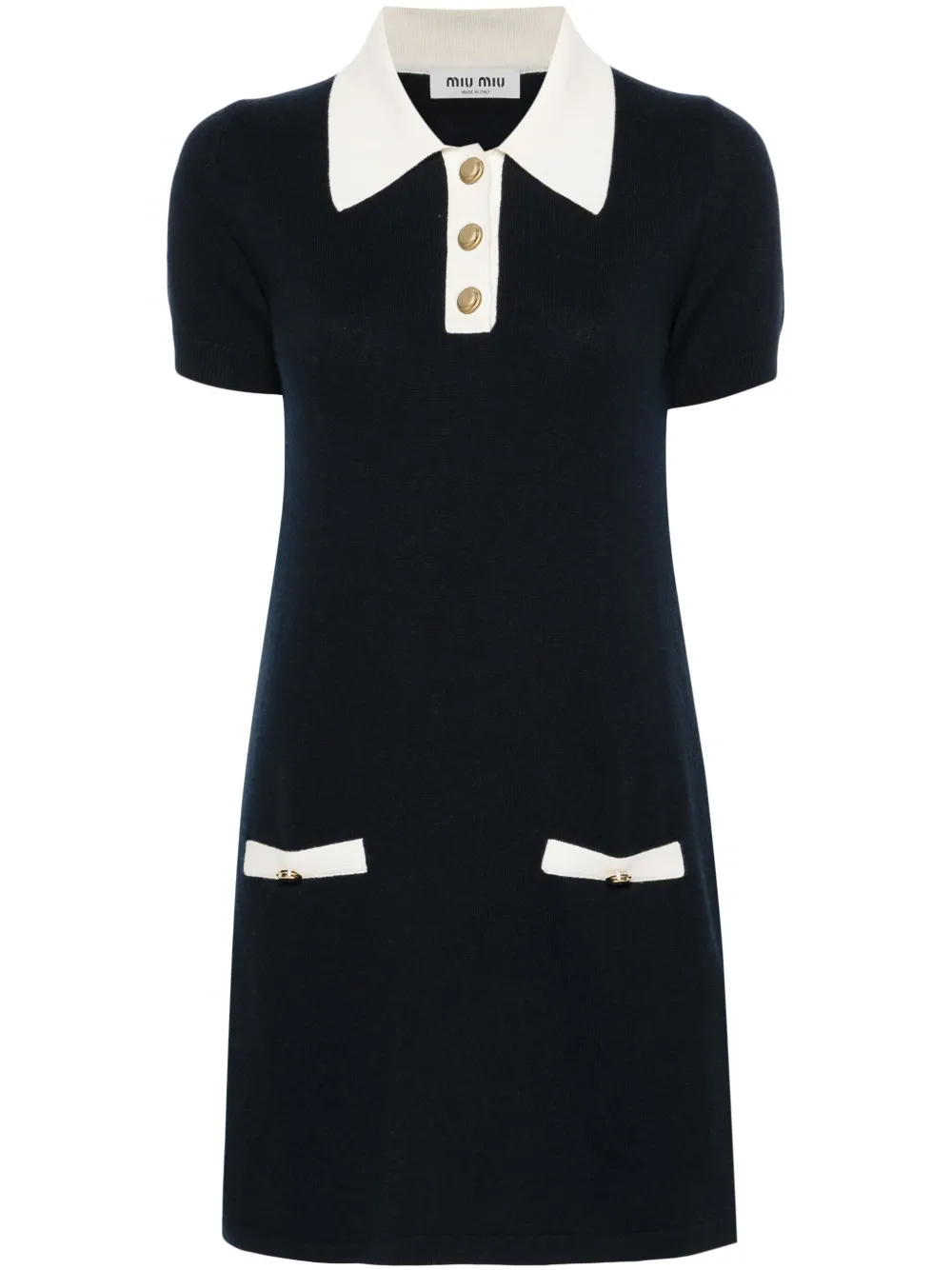 fine-knit cashmere dress