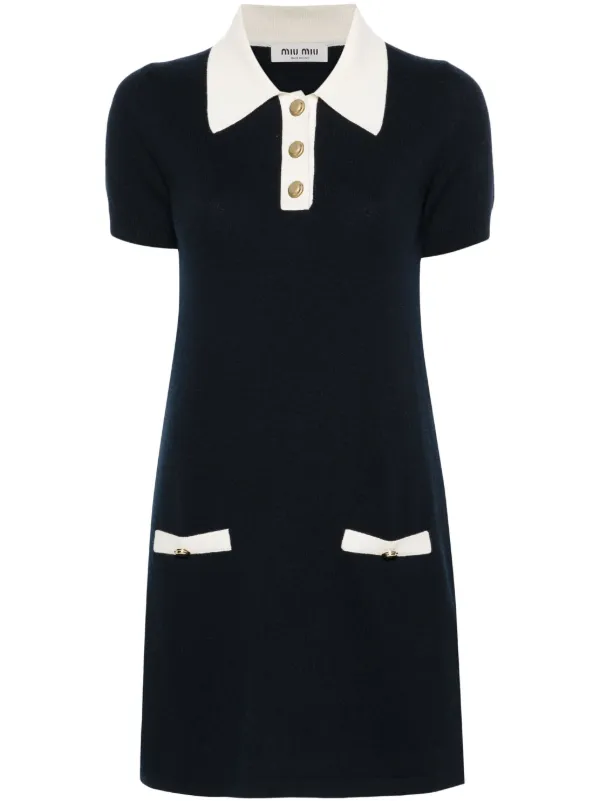 deep blue mini dress Lukea Long Sleeve Mini Dress | Navy | Womens