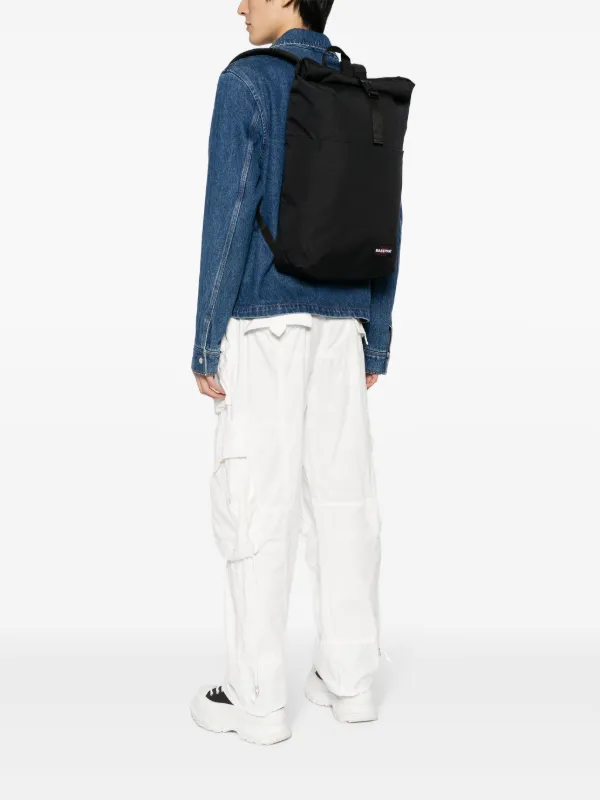 Eastpak Up Roll logo-patch Backpack | Black | FARFETCH OM