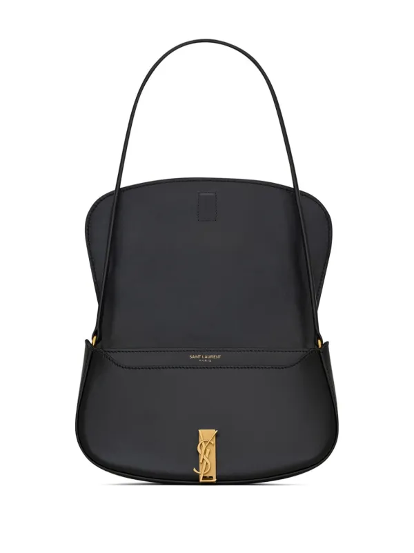 Saint Laurent Voltaire Leather Mini Shoulder Bag | Black