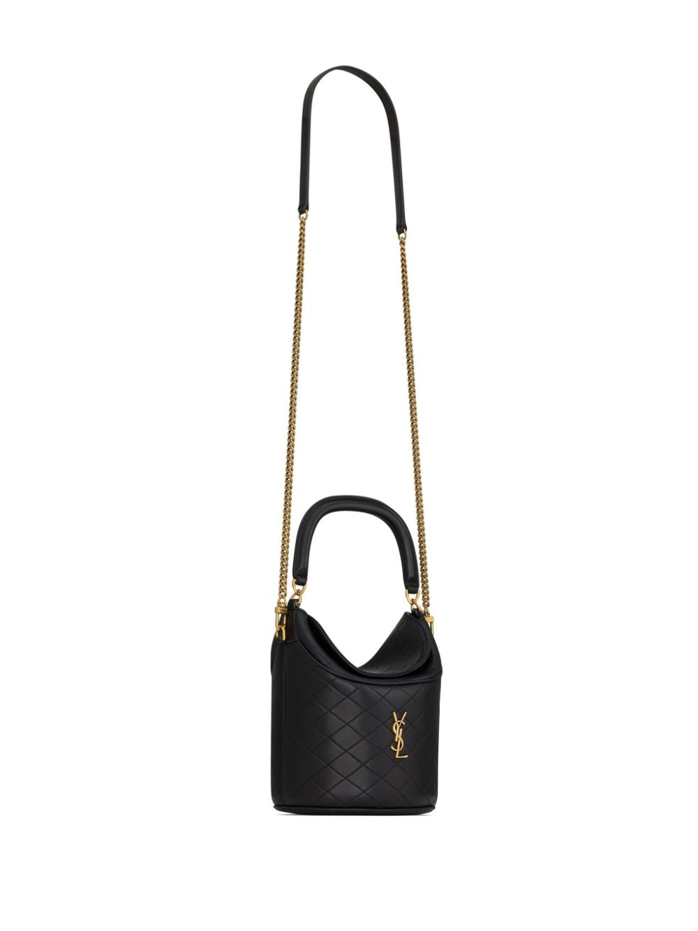 Saint Laurent Gaby kleine bucket-tas Zwart