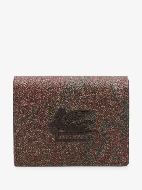 ETRO paisleymönstrad plånbok