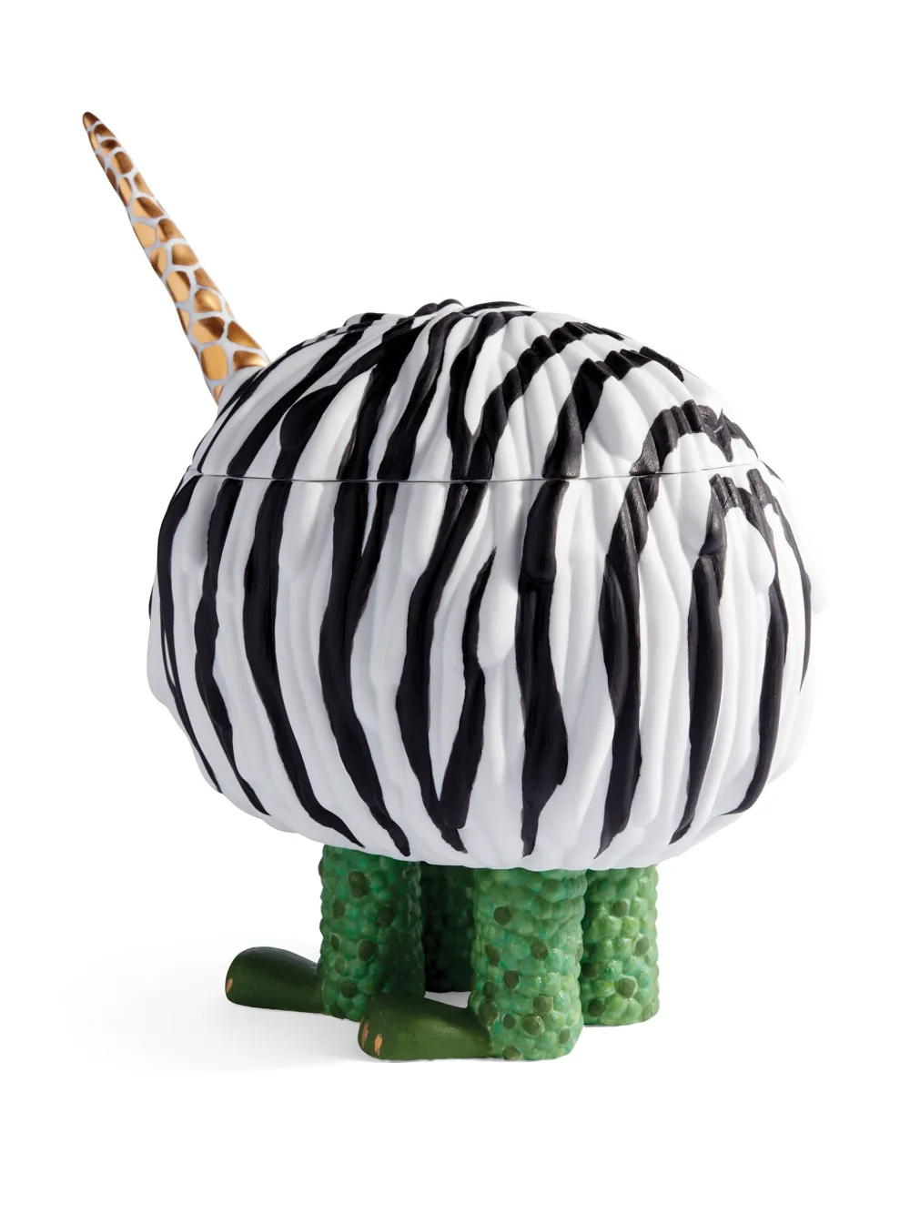 L'objet X Haas Brothers Multi Monster Ceramic Vessel In Black