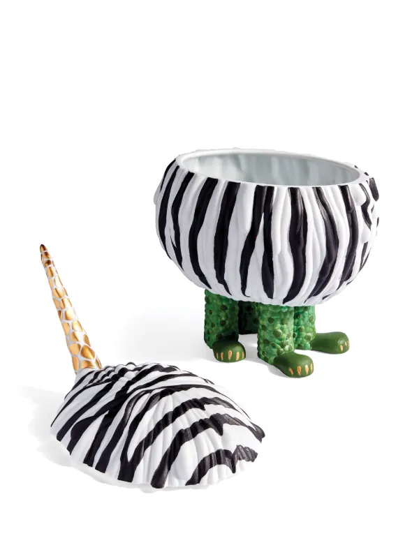 L'Objet x Haas Brothers Multi Monster Ceramic Vessel | Black