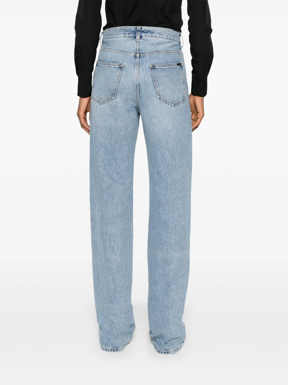 Saint Laurent Straight jeans Blauw