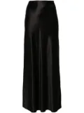 Saint Laurent silk maxi skirt - Black