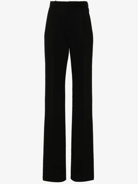 Saint Laurent pantalones con tiro alto