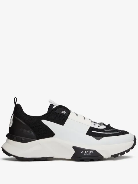 Valentino Garavani True Act low top sneakers in mesh and rubberized fabric