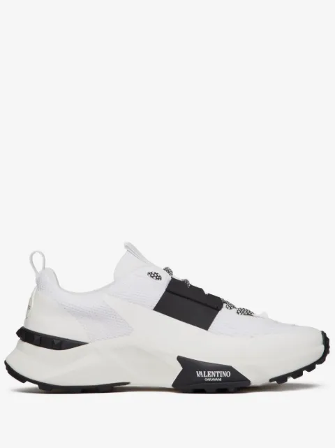 Valentino Garavani True Act low top sneakers in mesh and rubberized fabric