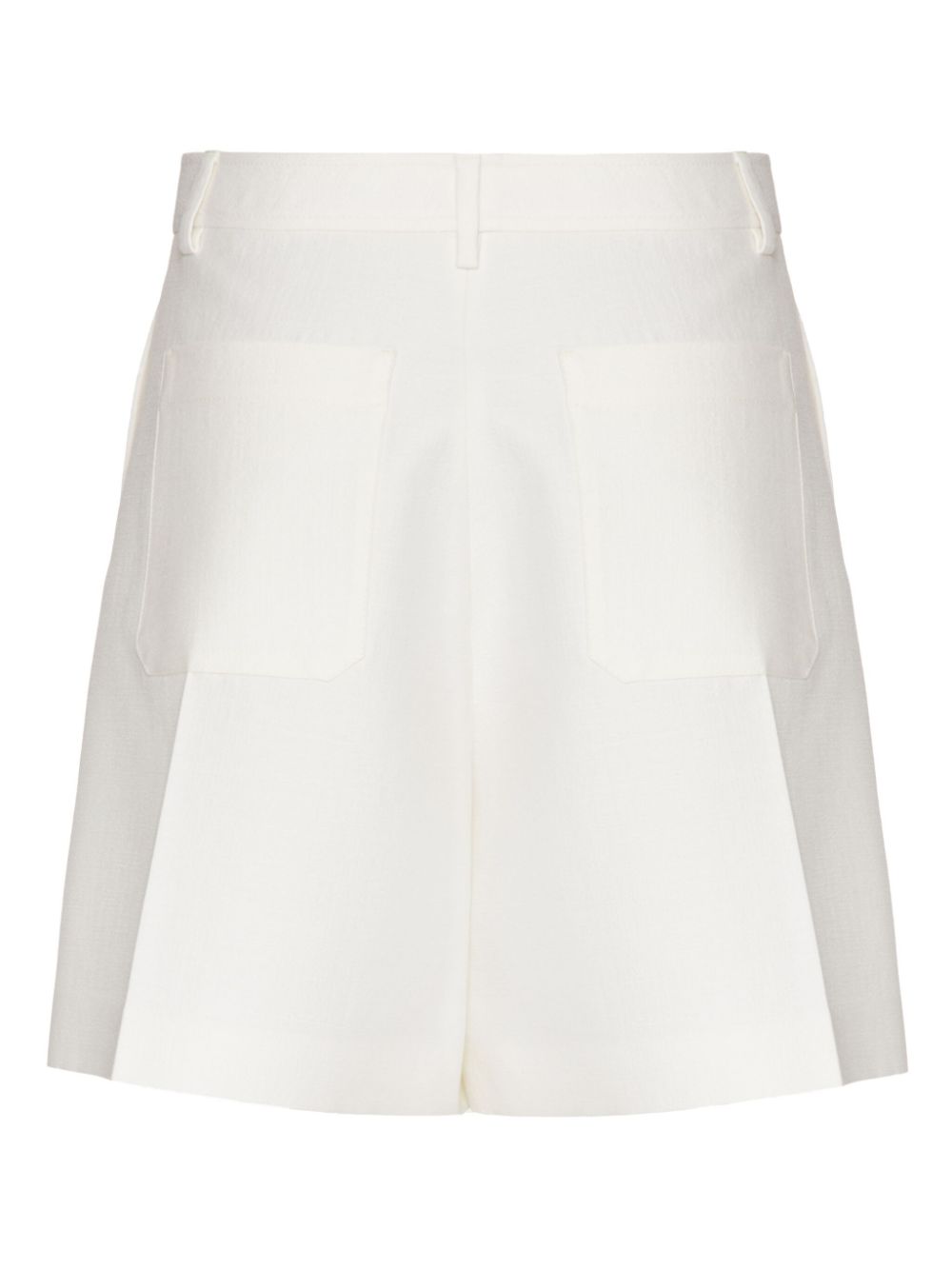 Valentino Garavani wool-silk bermuda shorts - Neutrals