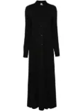 TOTEME maxi shirt dress - Black
