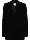 Forte Forte tailored single-breasted blazer - Black