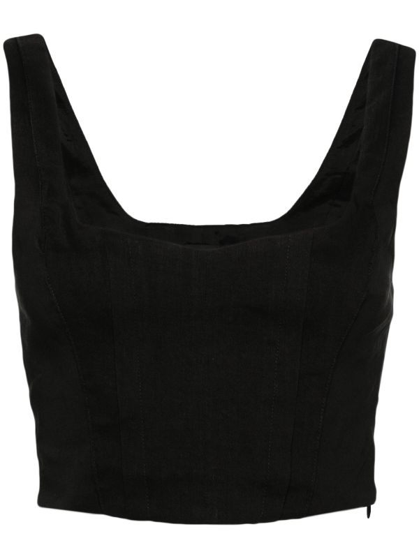 Seamed Corset Tank