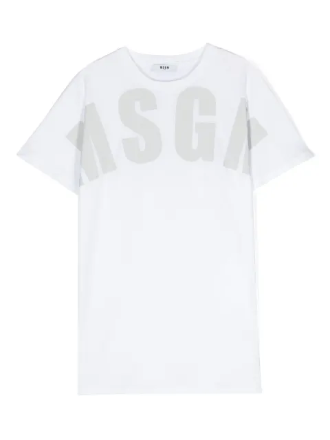 MSGM Kids playera con logo estampado