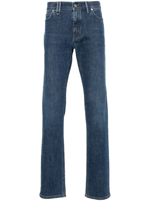 Jean slim à taille basse - Brioni - Modalova