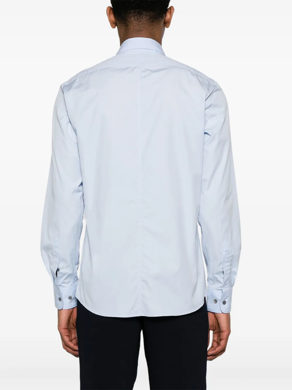 DRIES VAN NOTEN Camicia in cotone con colletto dritto | Abbigliamento | Image 4