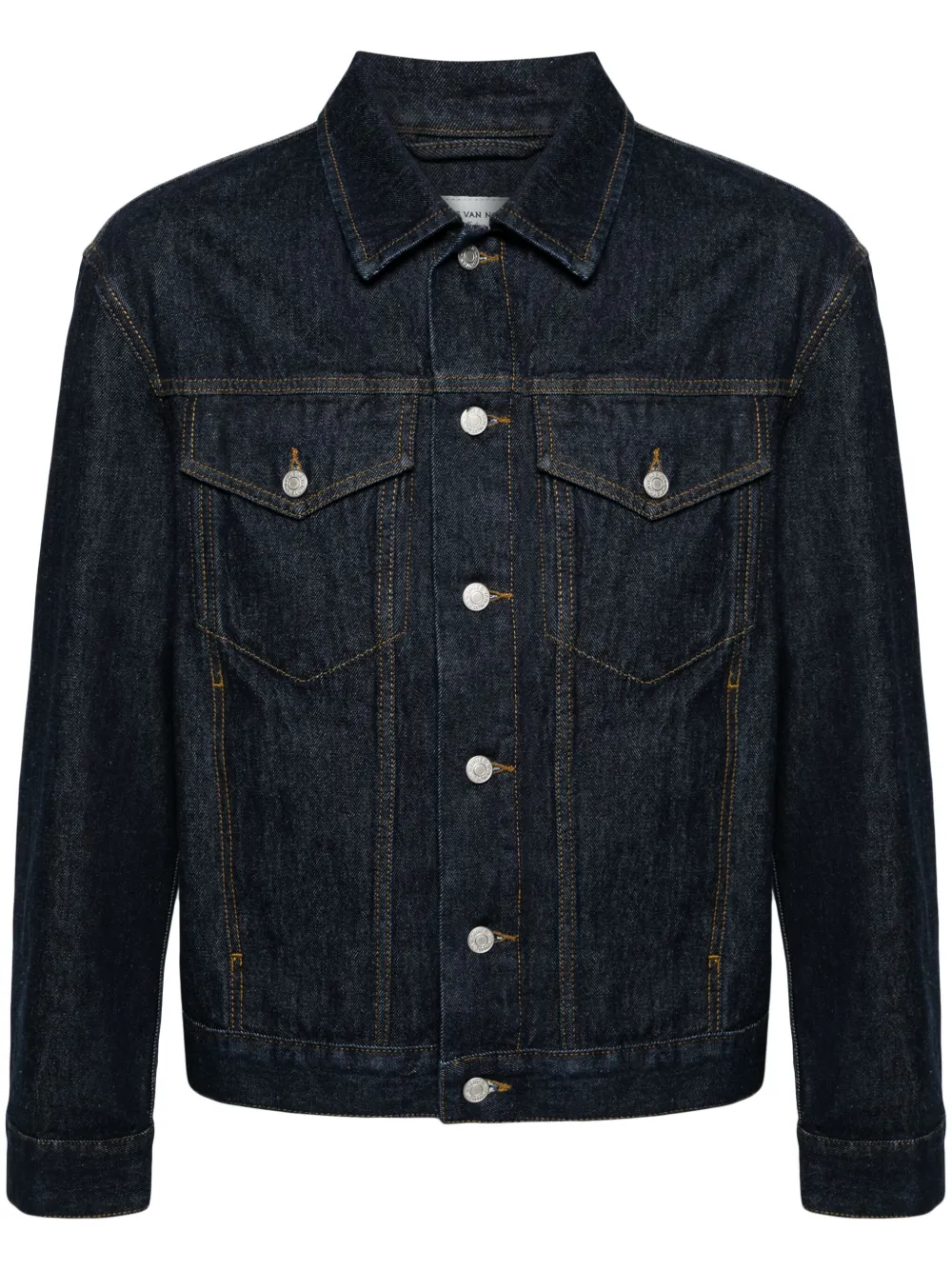 DRIES VAN NOTEN Denim jack Blauw