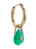 Pascale Monvoisin 9kt yellow gold Orso green onyx earring