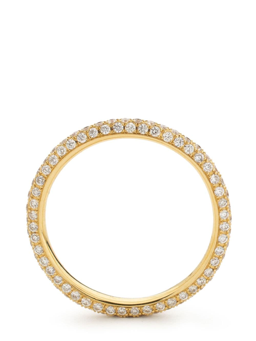 Shop We By Whitebird 18kt Recycled Yellow Gold Giulia Diamond Ring
