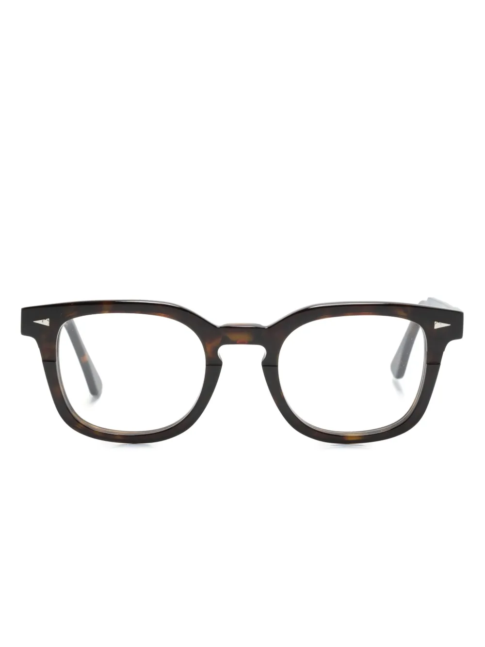Ahlem Rue Servan Round-frame Sunglasses In Brown
