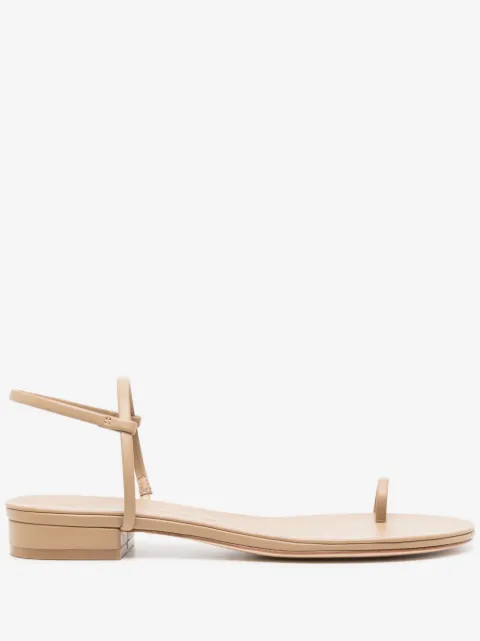 Studio Amelia Edith flat leather sandals 