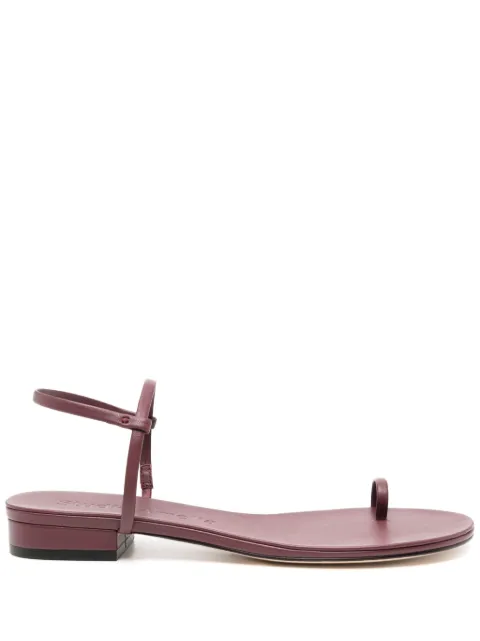 Studio Amelia Edith flat leather sandals 