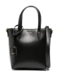 Saint Laurent mini Shopping leather tote bag - Black