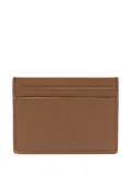 Saint Laurent Cassandre card holder - Brown