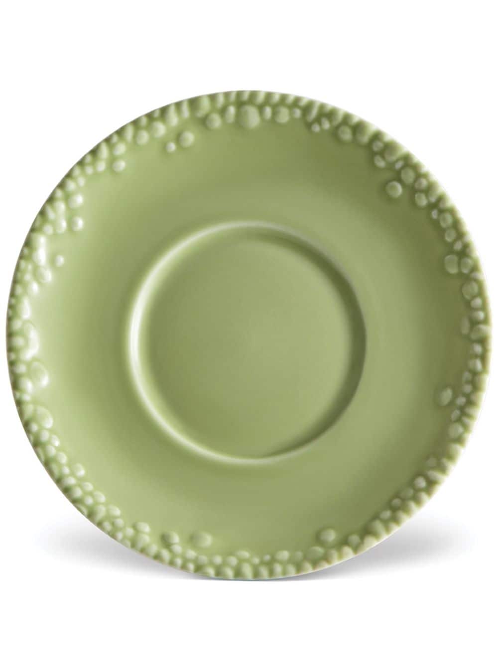 L'objet X Haas Brothers Mojave Saucer Plate In 绿色