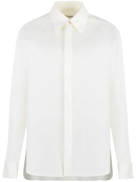Saint Laurent long-sleeve cotton shirt