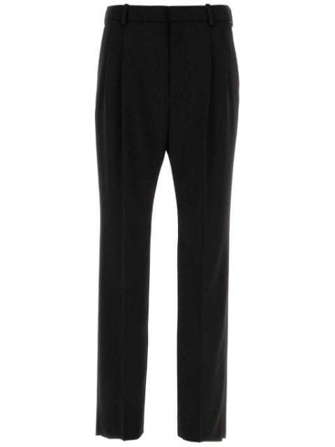 Saint Laurent grain de poudre trailored trousers