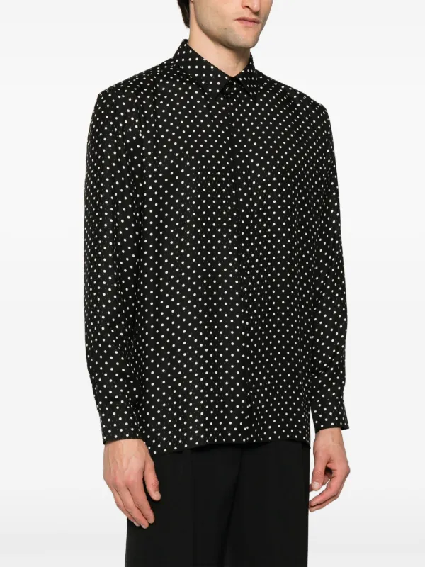 Saint laurent silk shirt mens online