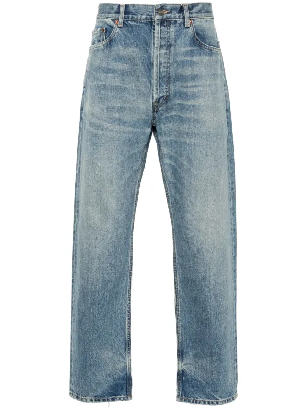 Saint Laurent Mick straight-leg Jeans | Blue | FARFETCH