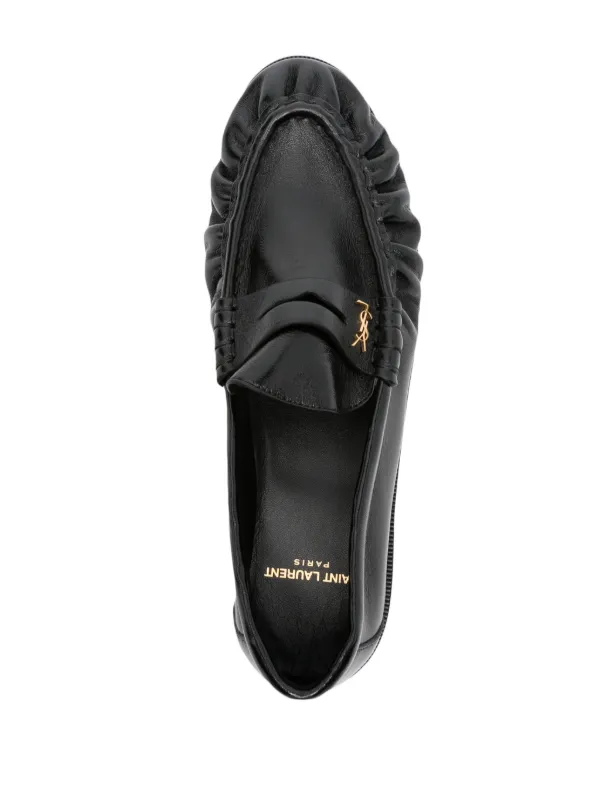 Saint Laurent Le Loafer Penny Loafers | Black | FARFETCH